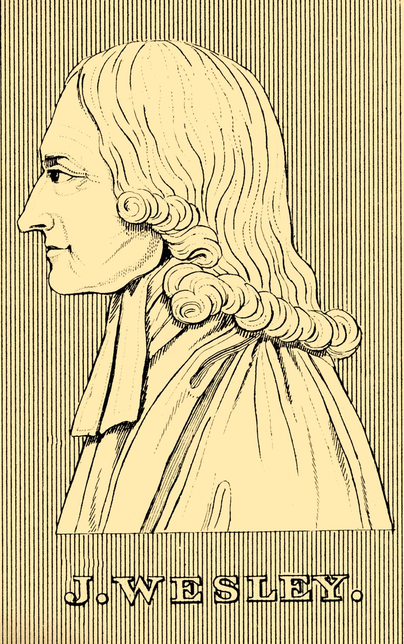 J. Wesley, 1703-1791, 1830. alkotó: Unbekannt