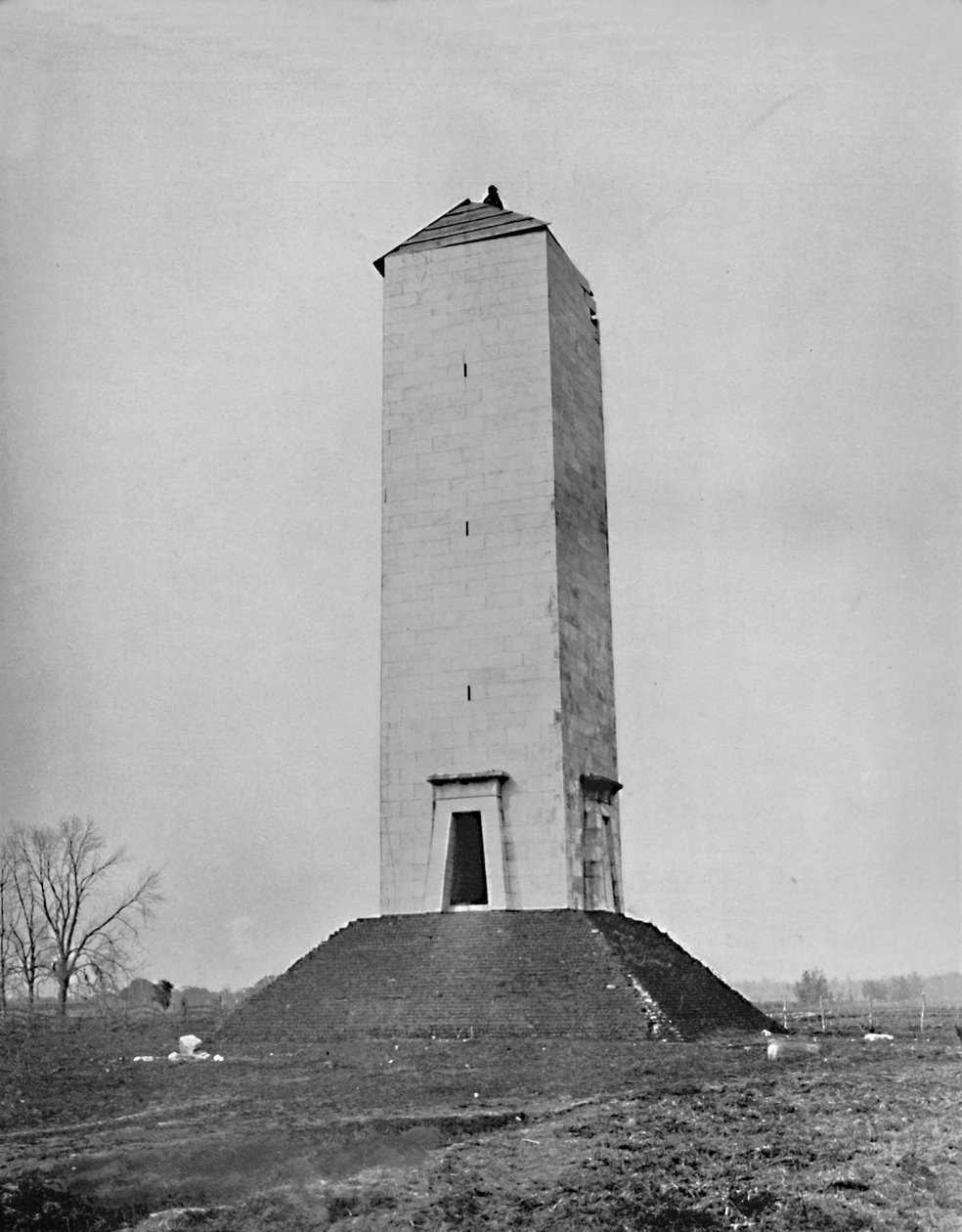 Jackson-emlékmű, New Orleans-i csatatér, Louisiana, 1897. alkotó: Unbekannt