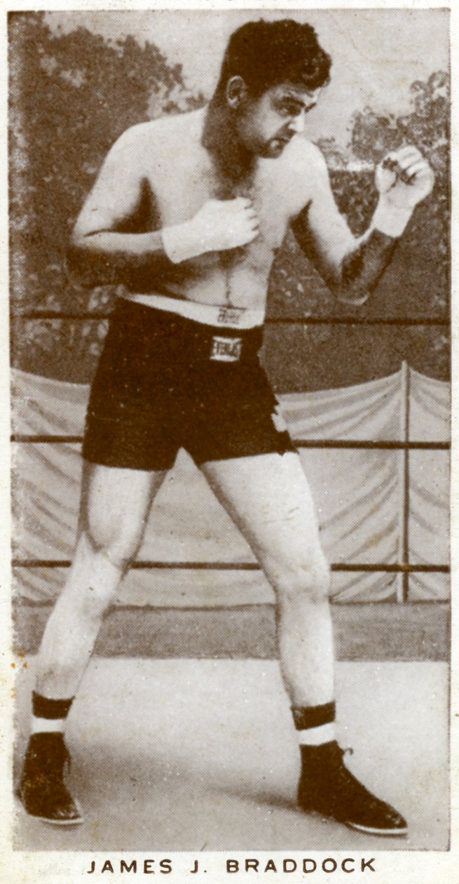 James J Braddock, ír-amerikai ökölvívó, 1938 alkotó: Unbekannt