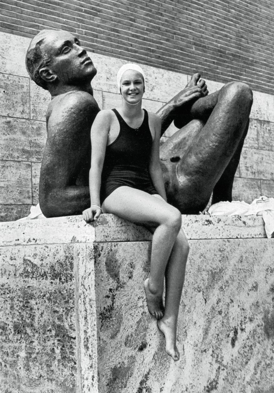 Jeanette Campbell, argentin úszó, berlini olimpia, 1936 alkotó: Unbekannt