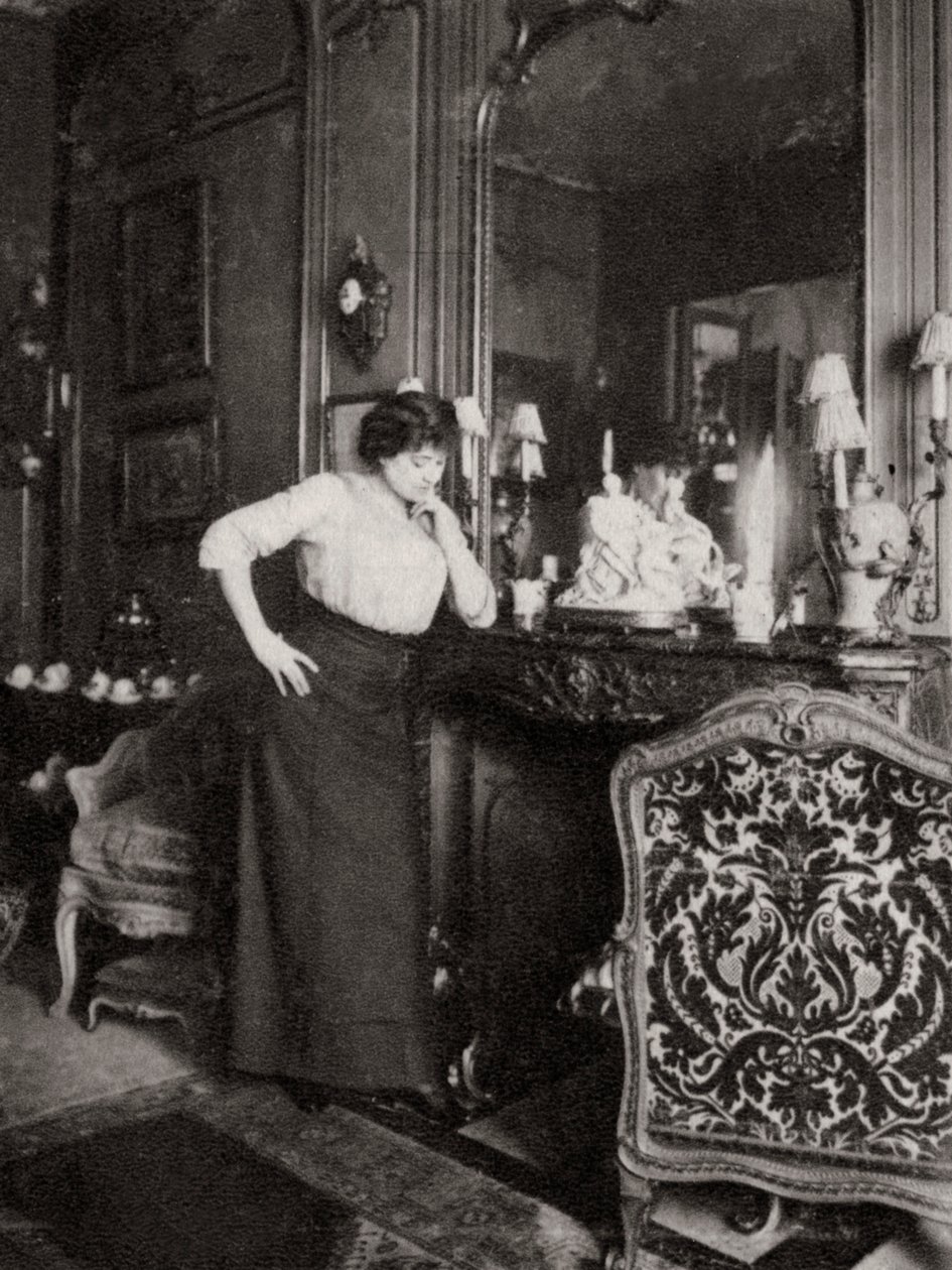 Jeanne Julia Bartet francia színésznő, 1901 alkotó: Unbekannt