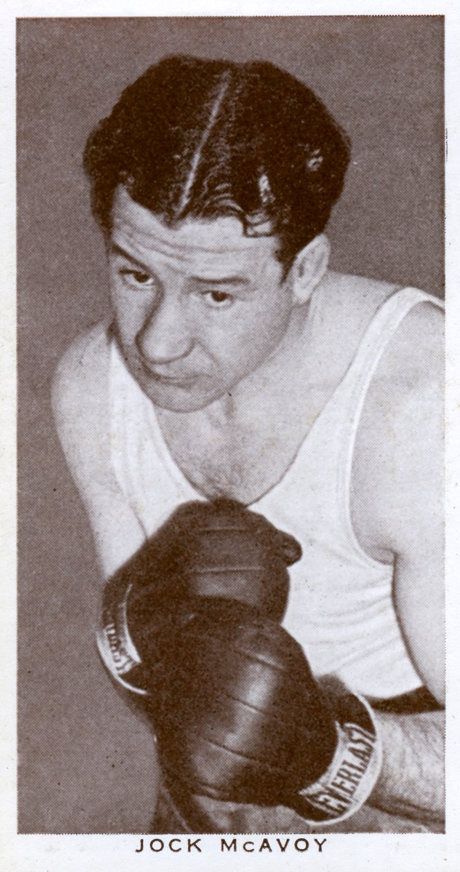 Jock McAvoy, brit ökölvívó, 1938 alkotó: Unbekannt