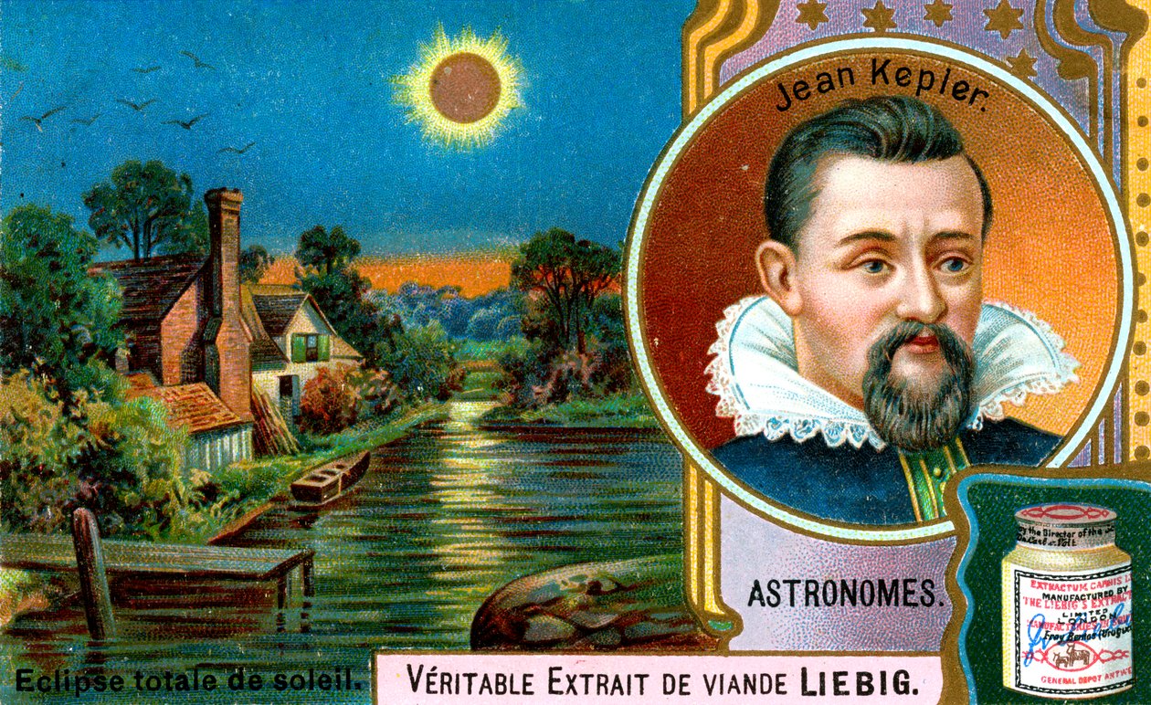 Johannes Kepler német csillagász, 1900 körül alkotó: Unbekannt