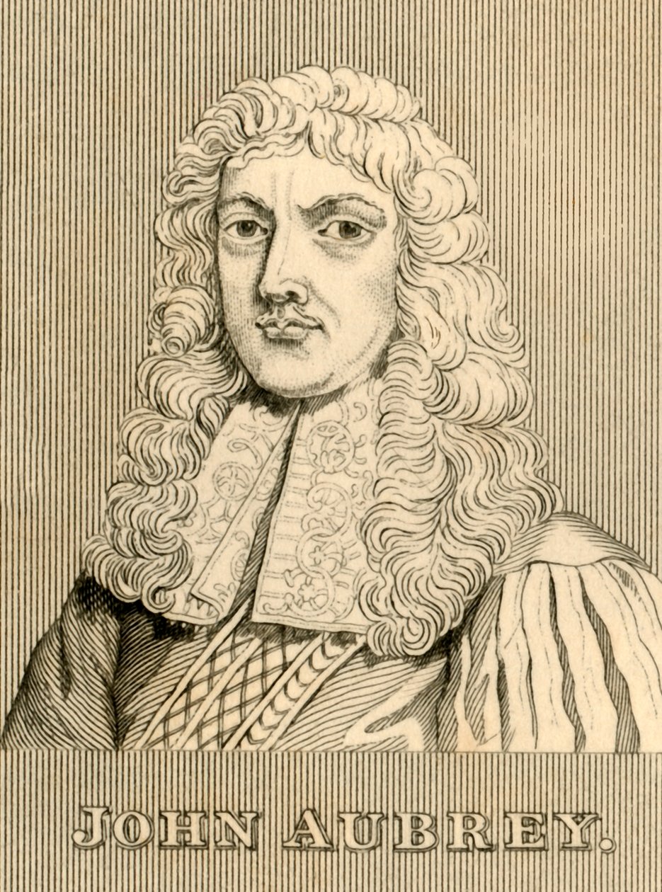 John Aubrey, 1626-1697, 1830. alkotó: Unbekannt