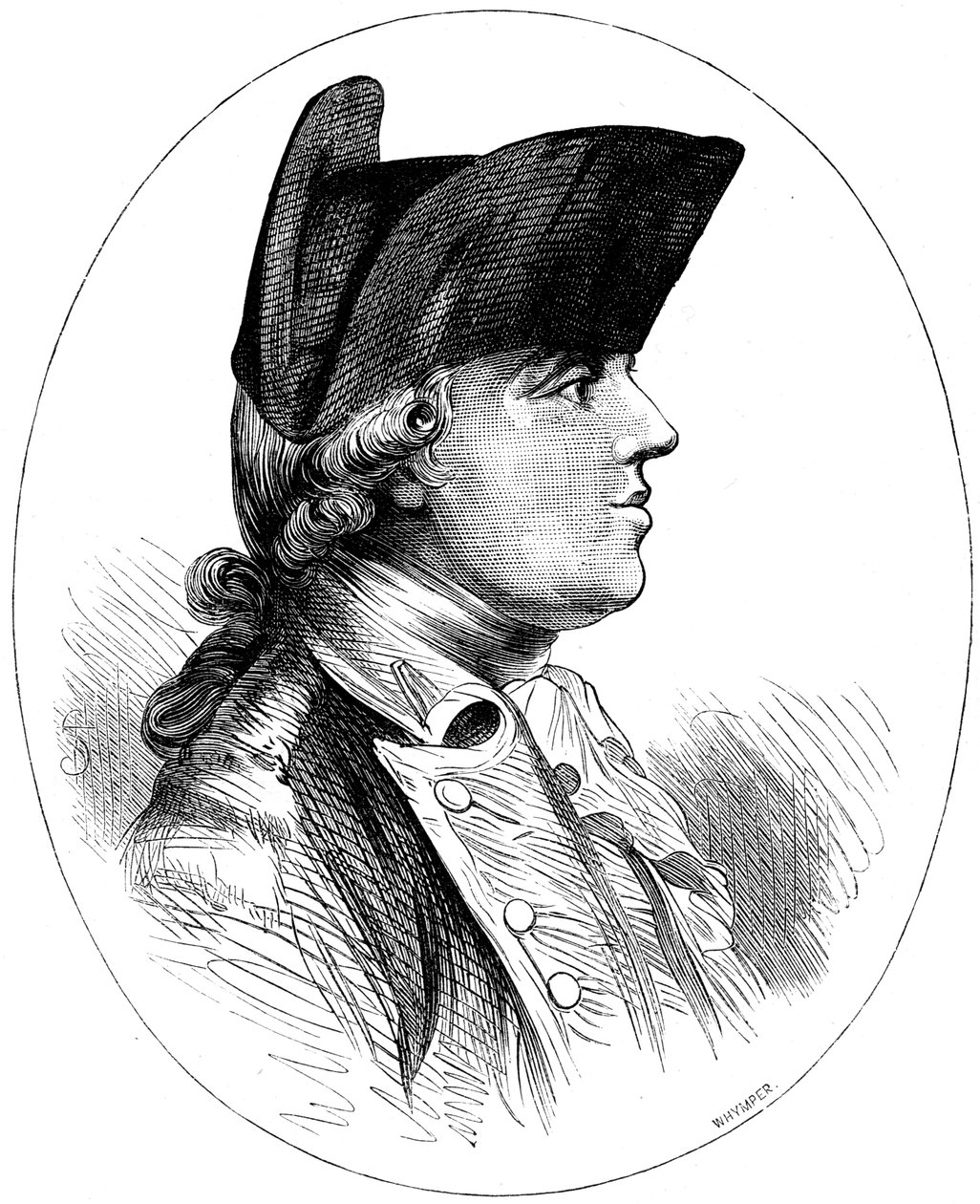 John Burgoyne, 18. századi brit tábornok, 1880 körül alkotó: Unbekannt