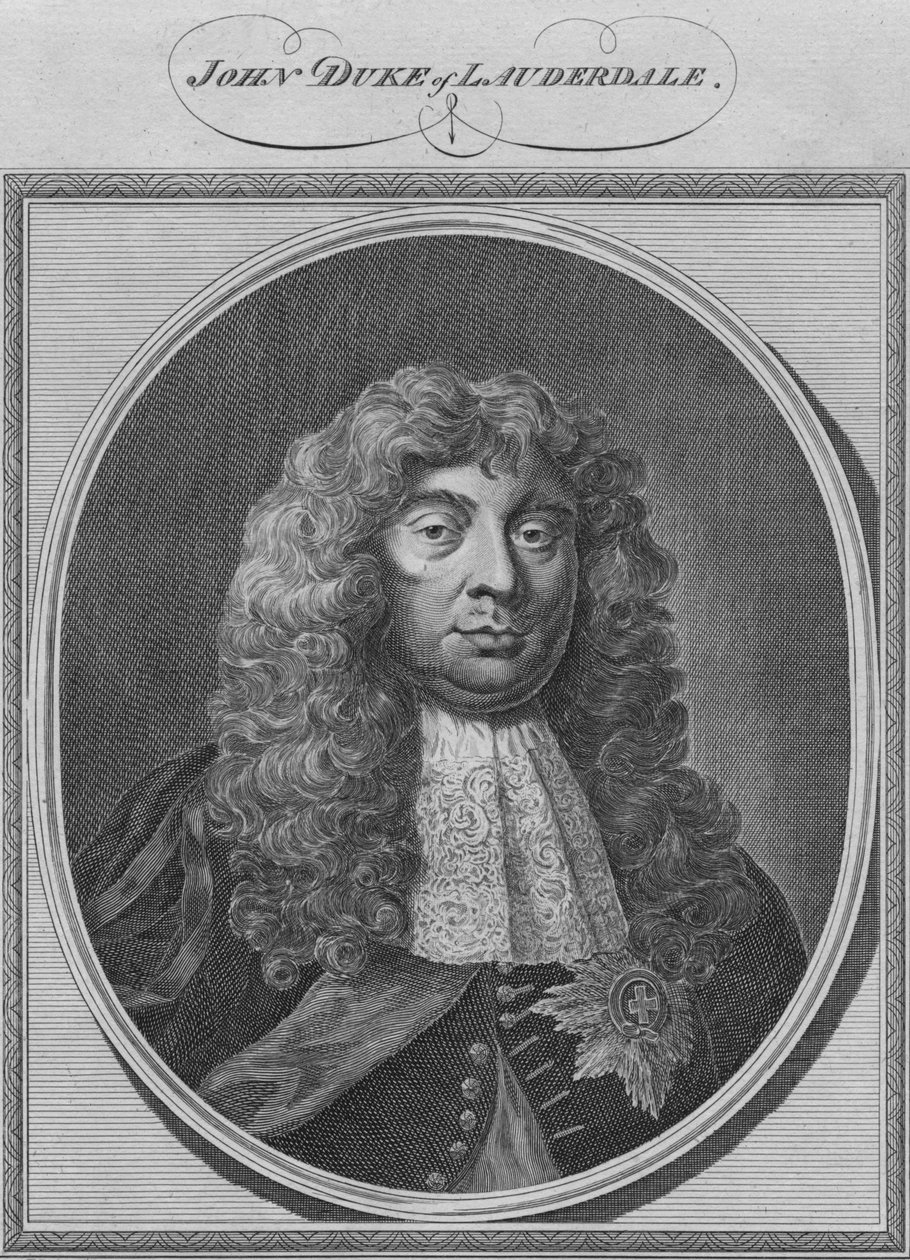 John Duke of Lauderdale, 1784. alkotó: Unbekannt