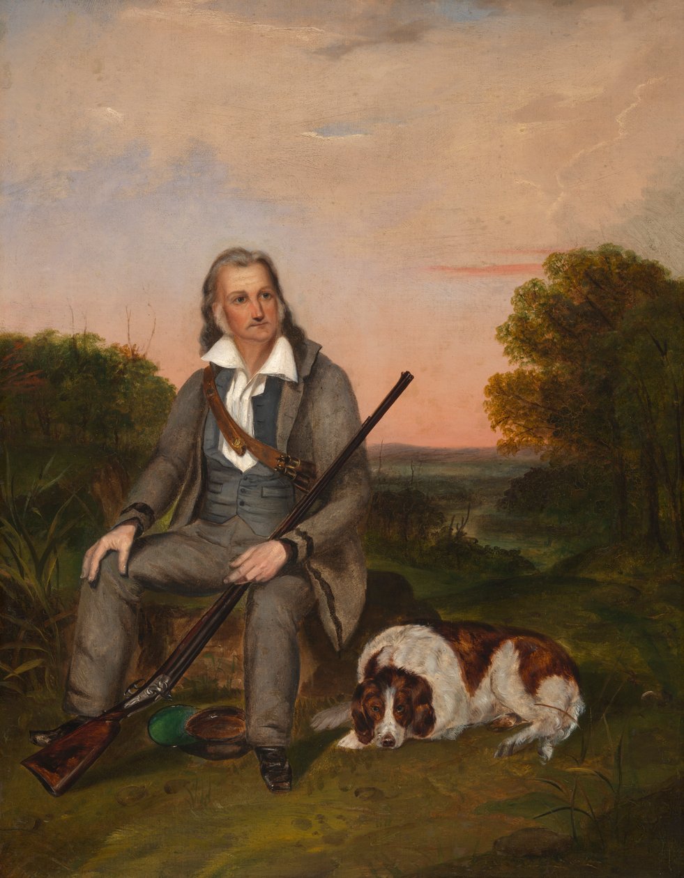 John James Audubon, c. 1841. alkotó: Unbekannt