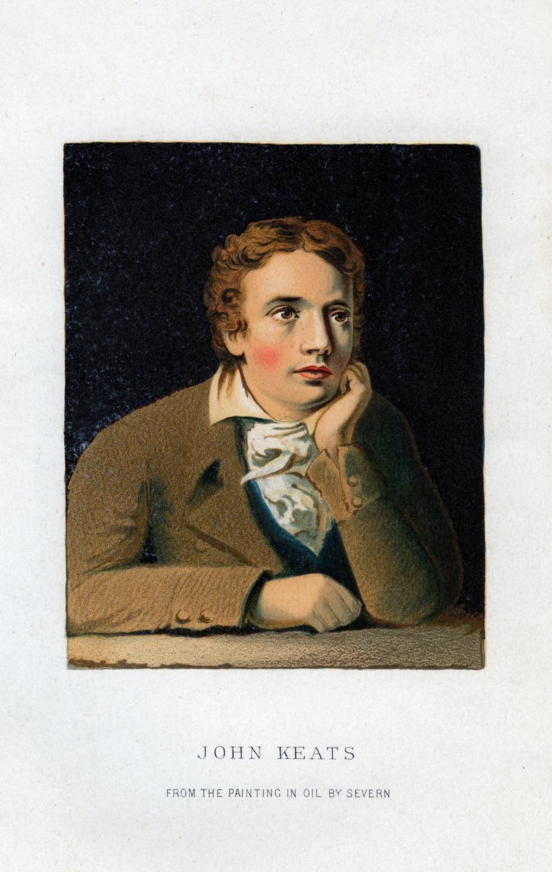 John Keats, angol költő, XIX alkotó: Unbekannt