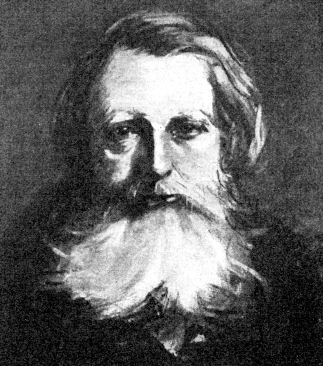 John Ruskin, viktoriánus művészeti kritikus, 1923 alkotó: Unbekannt