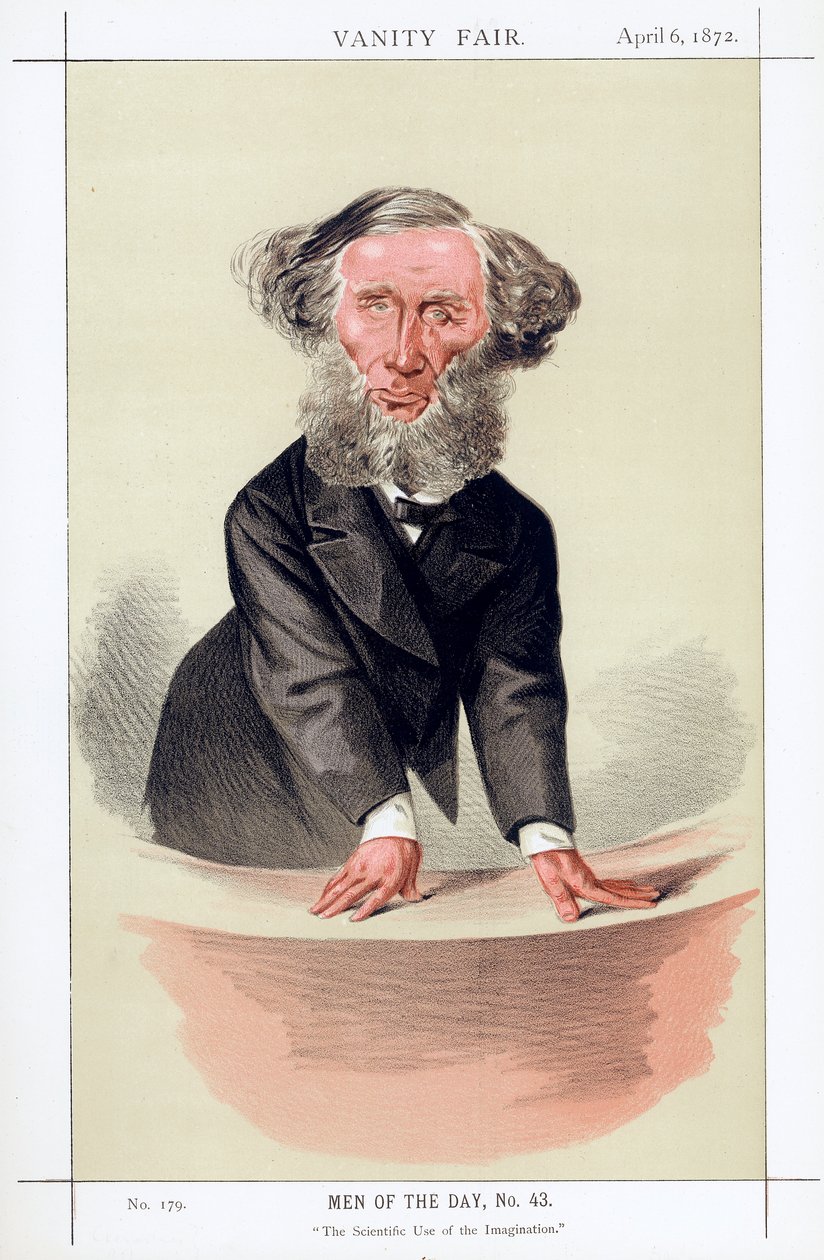 John Tyndall ír származású brit fizikus, 1872 alkotó: Unbekannt