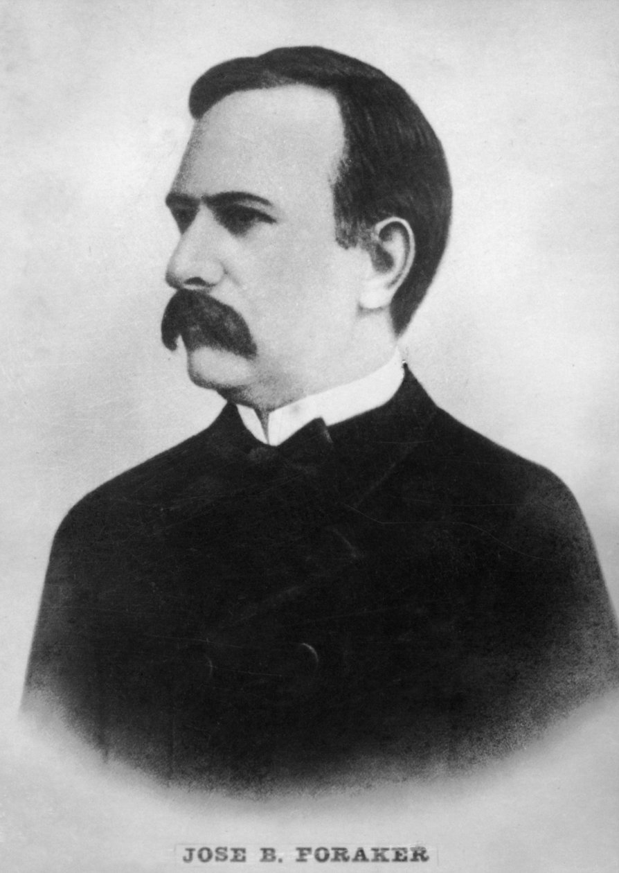 Jose B. Foraker, 1849-1917, 1920-as évek alkotó: Unbekannt
