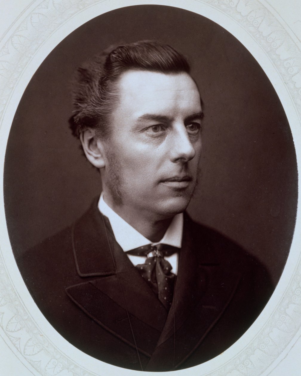 Joseph Chamberlain brit liberális politikus, 1885. alkotó: Unbekannt