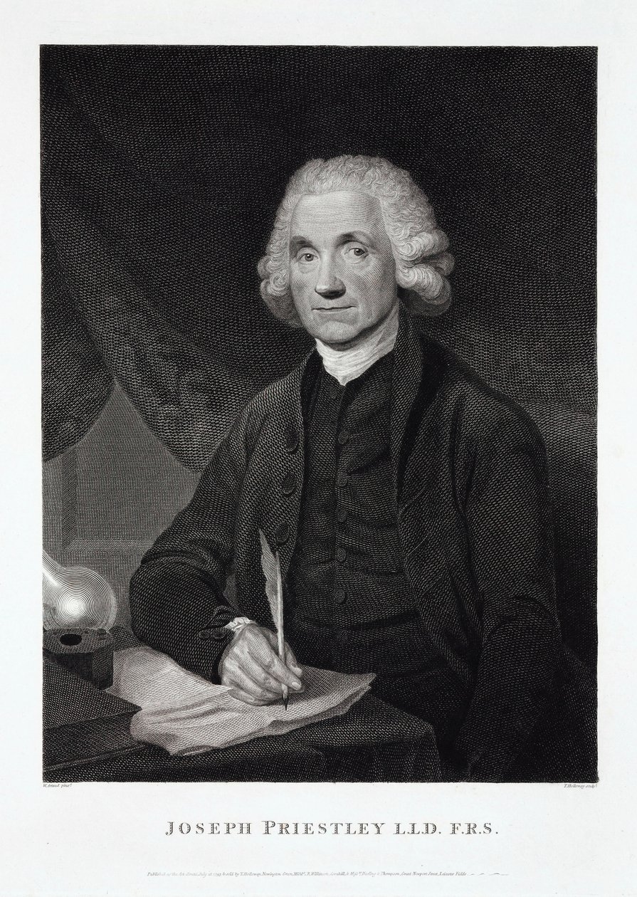 Joseph Priestley angol-amerikai teológus és kémikus alkotó: Unbekannt