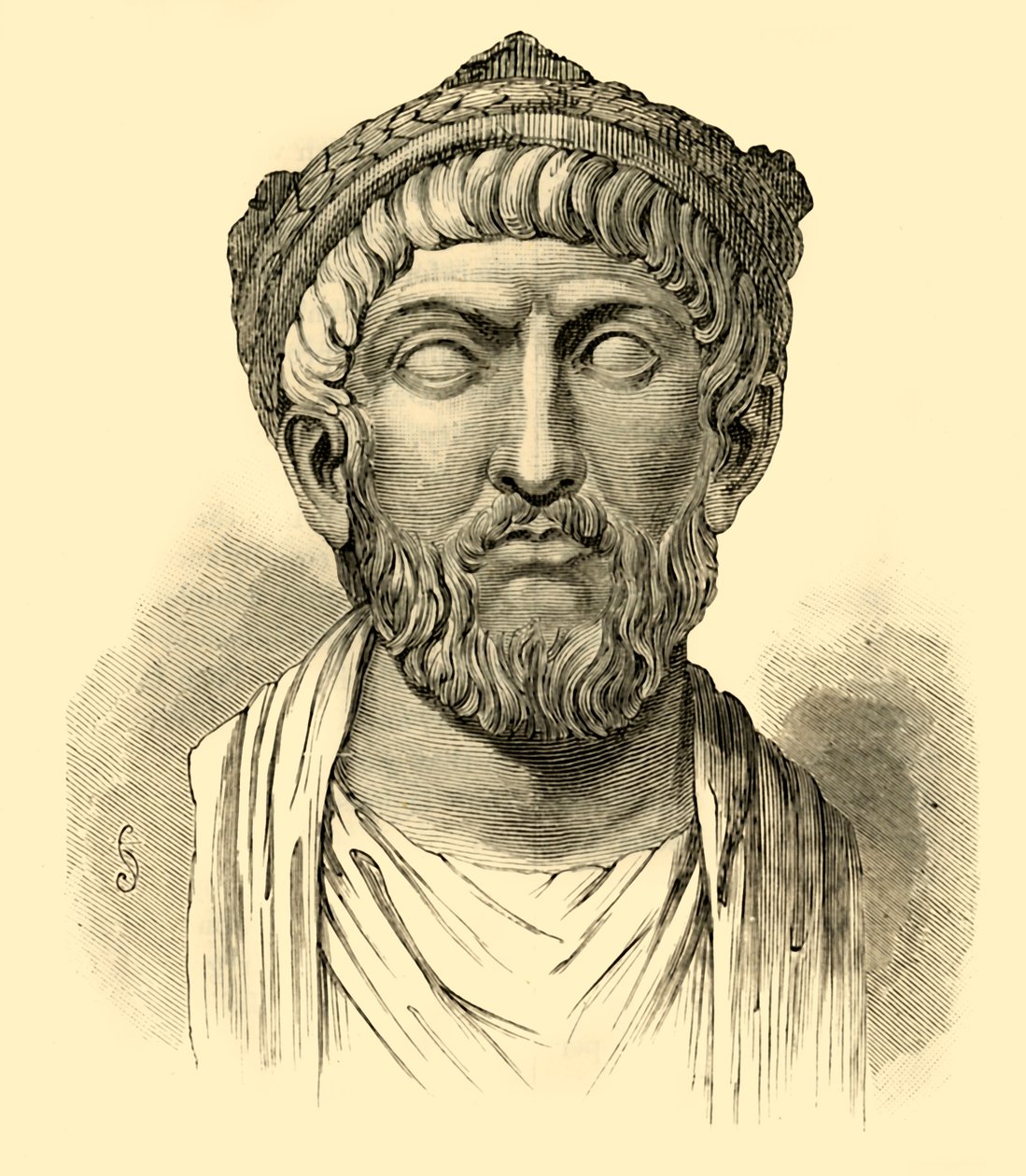 Julianus, a hitehagyott, 1890. alkotó: Unbekannt