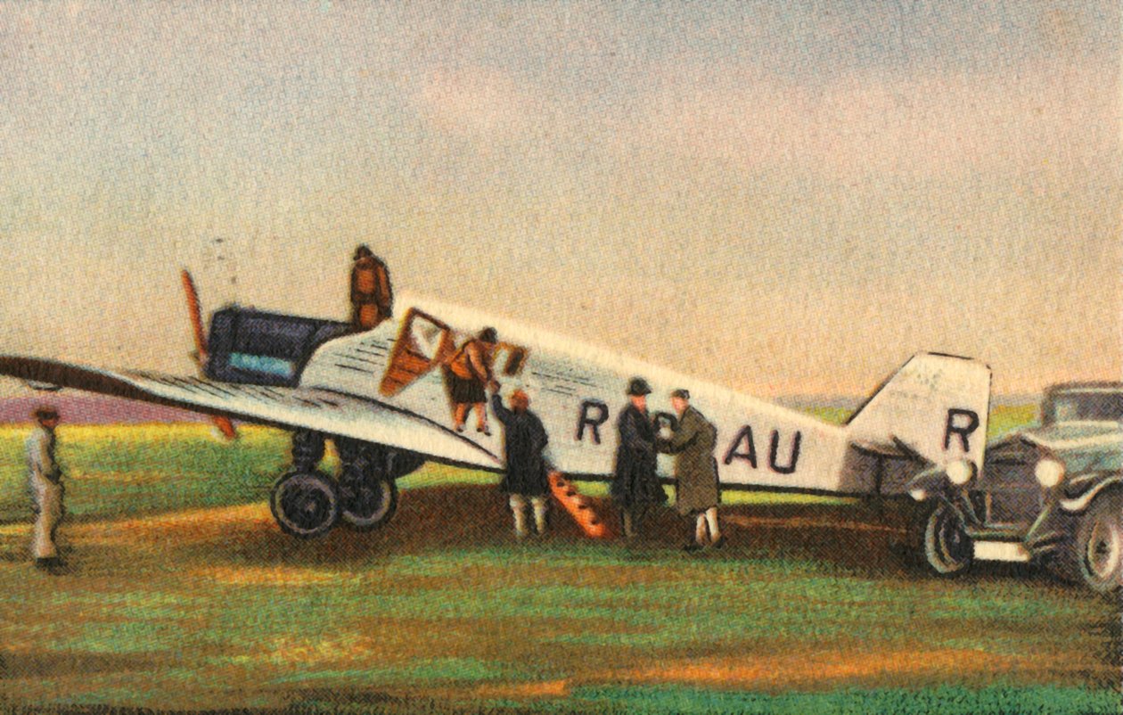 Junkers F13 L repülőgép, 1920-as évek, 1932. alkotó: Unbekannt