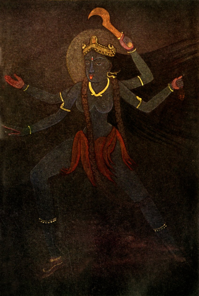 Kali, 1920. alkotó: Unbekannt