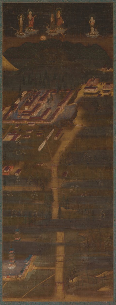 Kasuga Shrine Mandala, 1300-1333. alkotó: Unbekannt