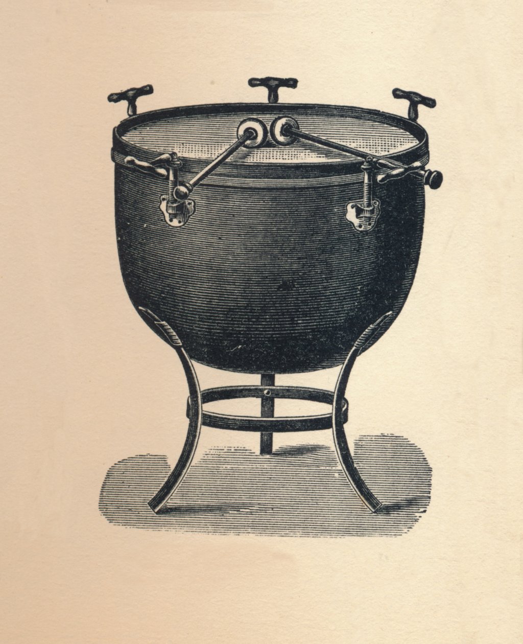 Kettledrum Tympani, 1895. alkotó: Unbekannt