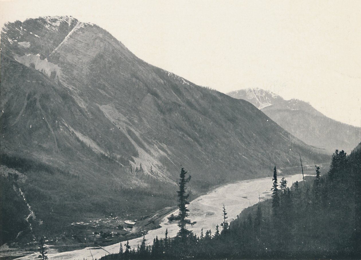 Kicking Horse River, 1916 alkotó: Unbekannt
