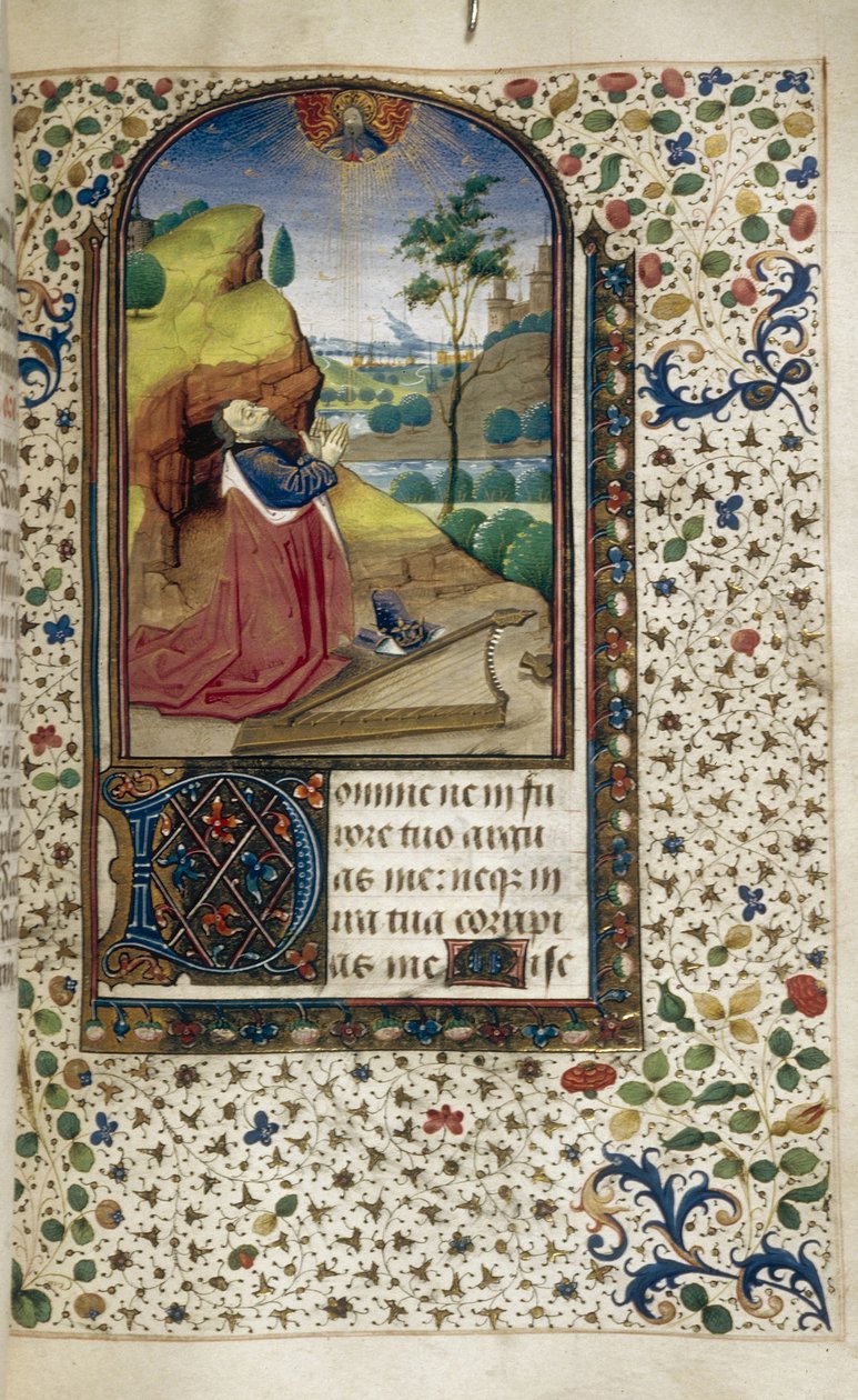 Dávid király imakönyvben, 1450-1499 alkotó: Unbekannt