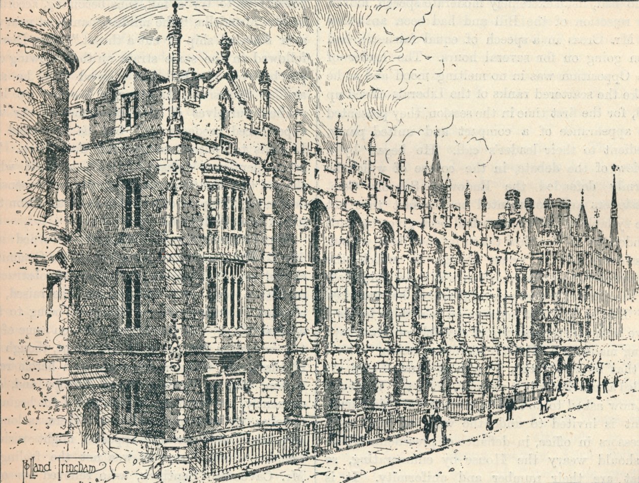 King Edward VI School, Birmingham, 19. század, 1906 alkotó: Unbekannt
