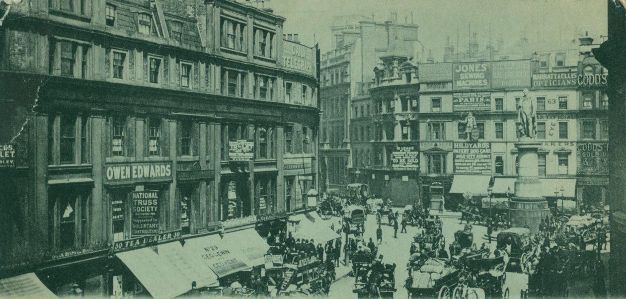 King William Street, London alkotó: Unbekannt