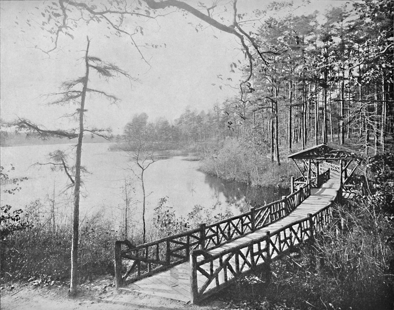 Kissing Bridge, Lakewood, 1897. alkotó: Unbekannt