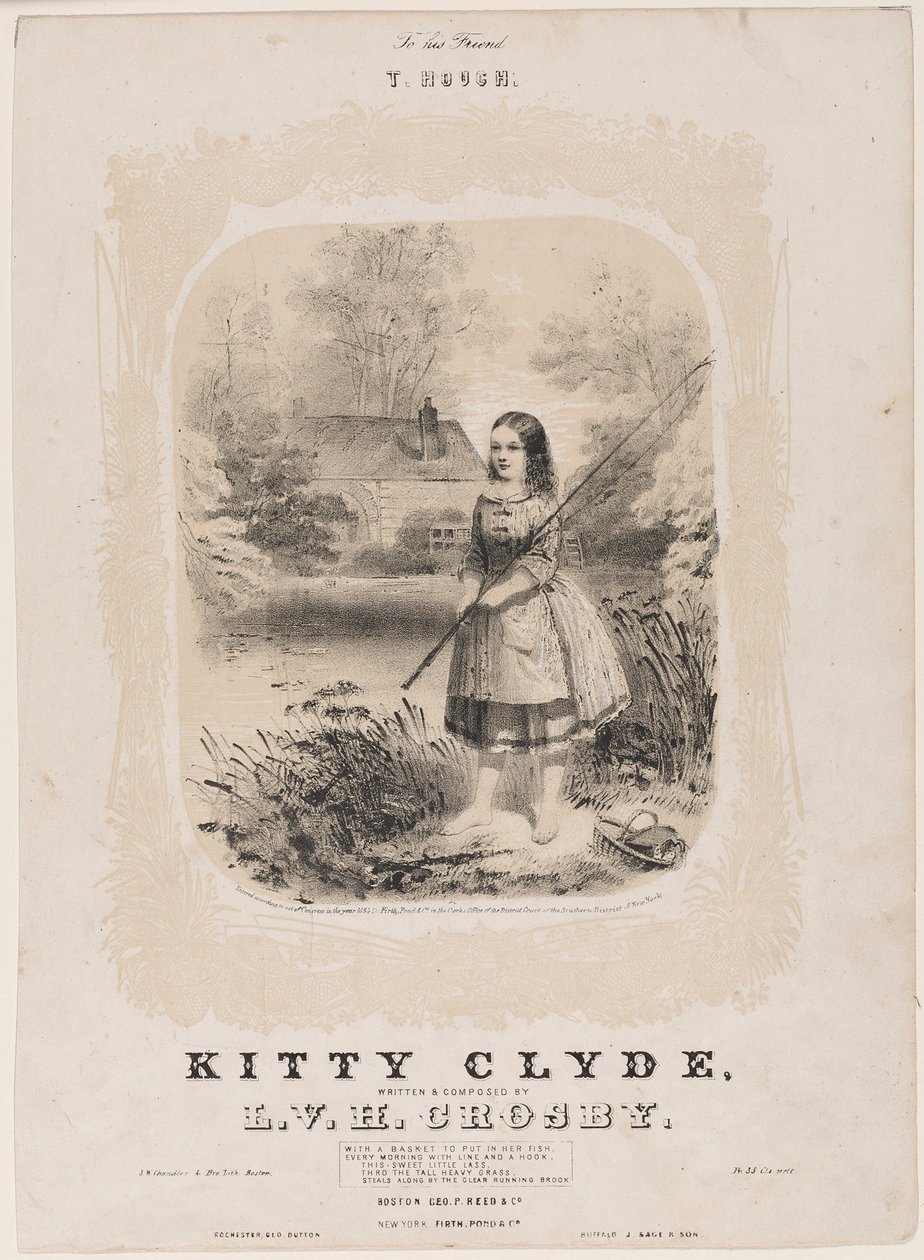 Kitty Clyde, 1854. alkotó: Unbekannt
