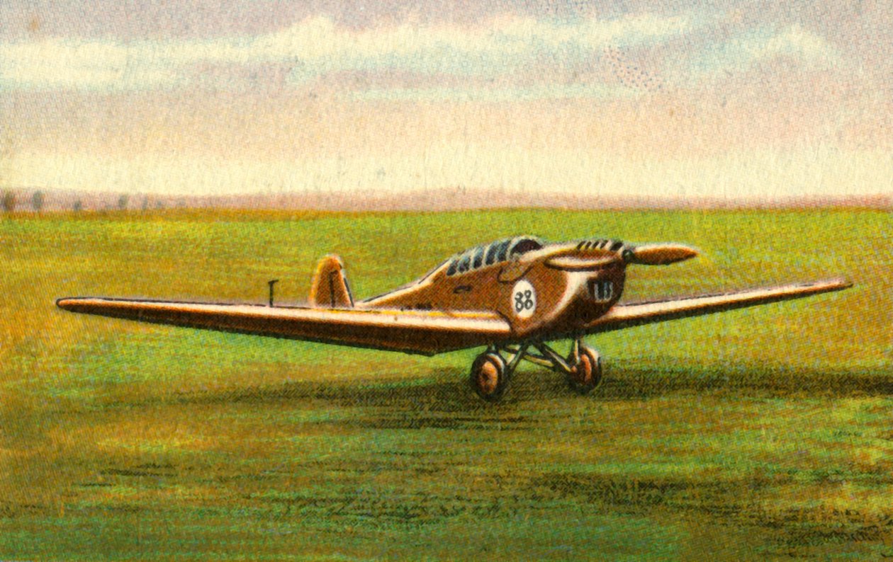 Klemm L 25 E repülőgép, 1932. alkotó: Unbekannt