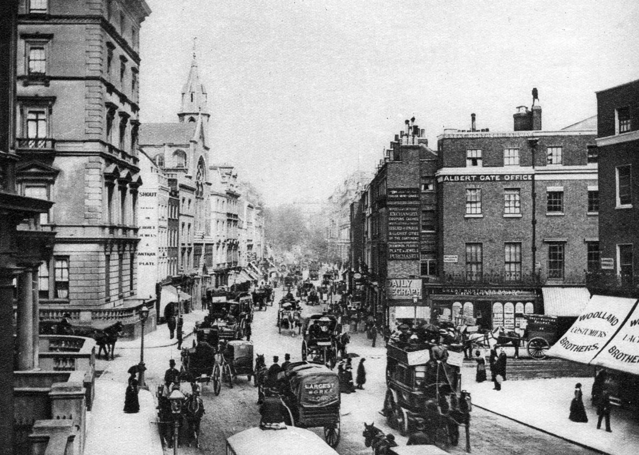 Knightsbridge, London, 1890-es évek 1926-1927 alkotó: Unbekannt