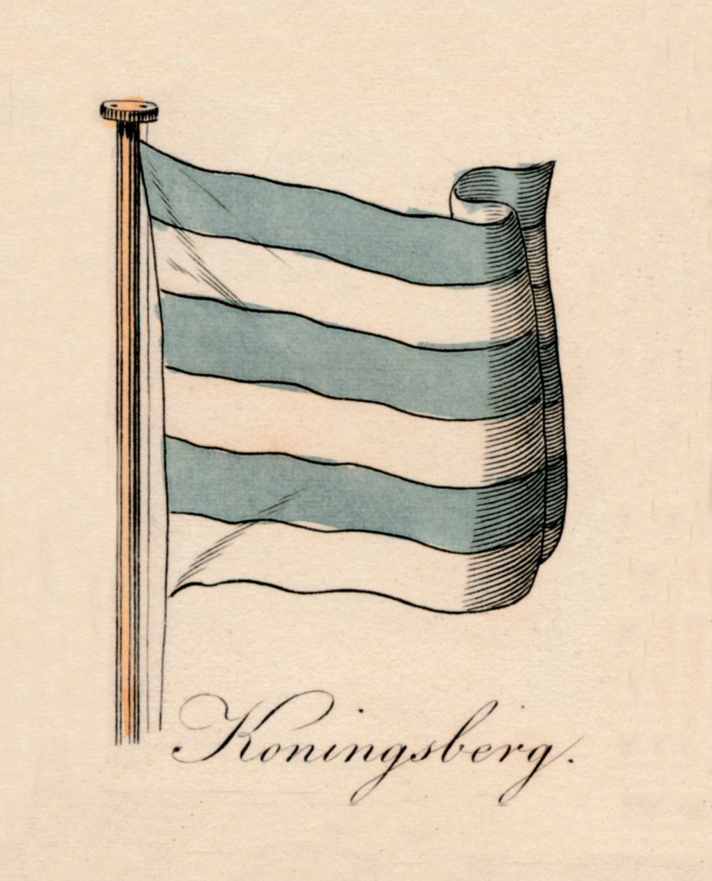 Koningsberg, 1838 alkotó: Unbekannt