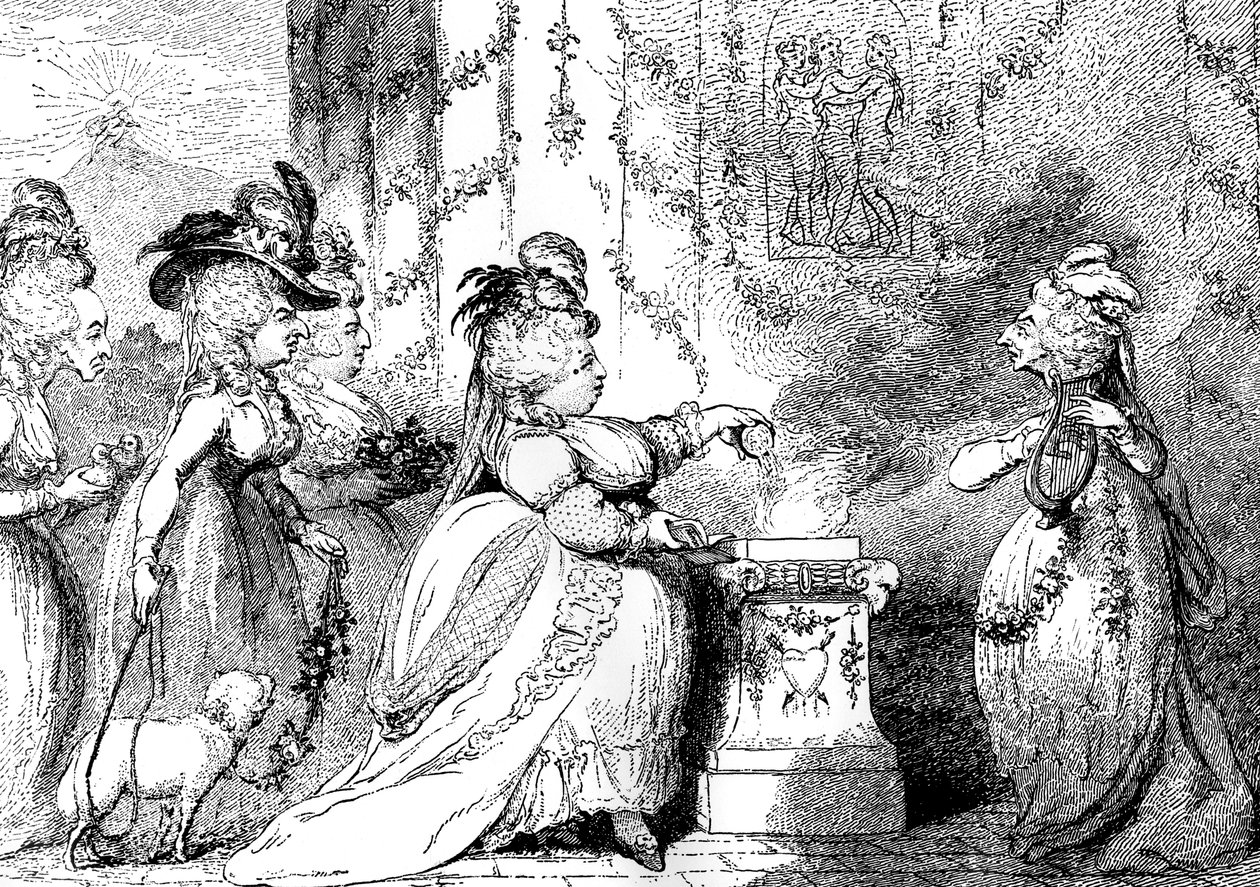 A szép gyűlés, 1787 alkotó: Unbekannt