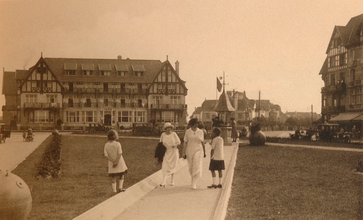 Albert tér, 1900. alkotó: Unbekannt