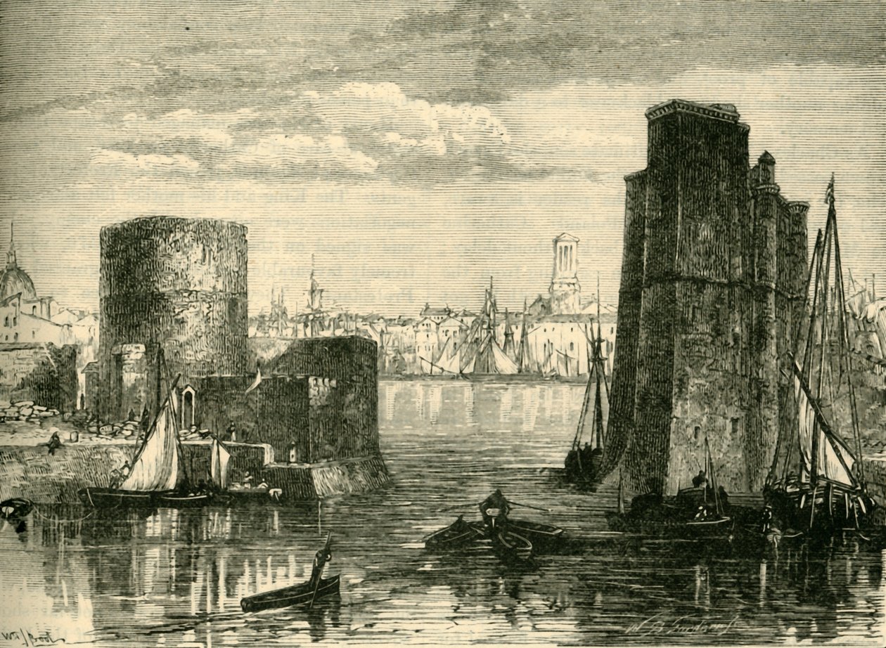 La Rochelle, 1890. alkotó: Unbekannt