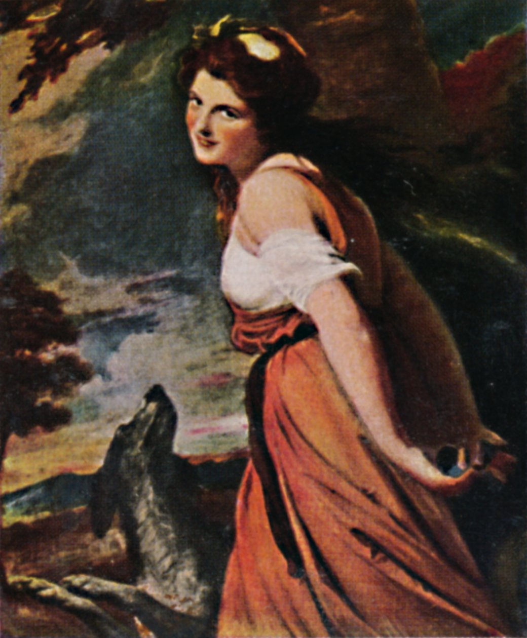 Lady Hamilton 1761-1815. - Romney festménye, 1934. alkotó: Unbekannt