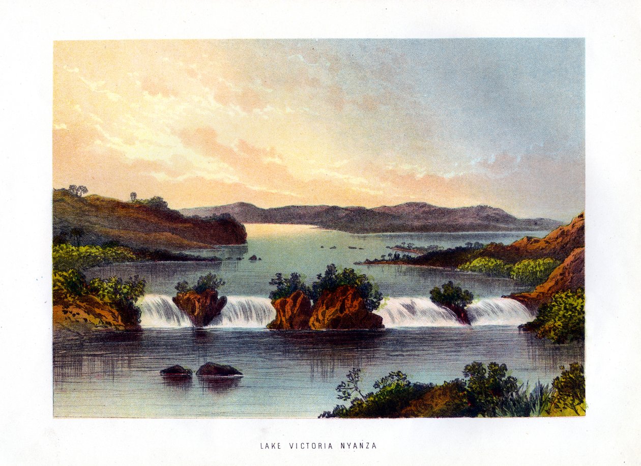 Victoria Nyanza-tó, 1840-1900 alkotó: Unbekannt