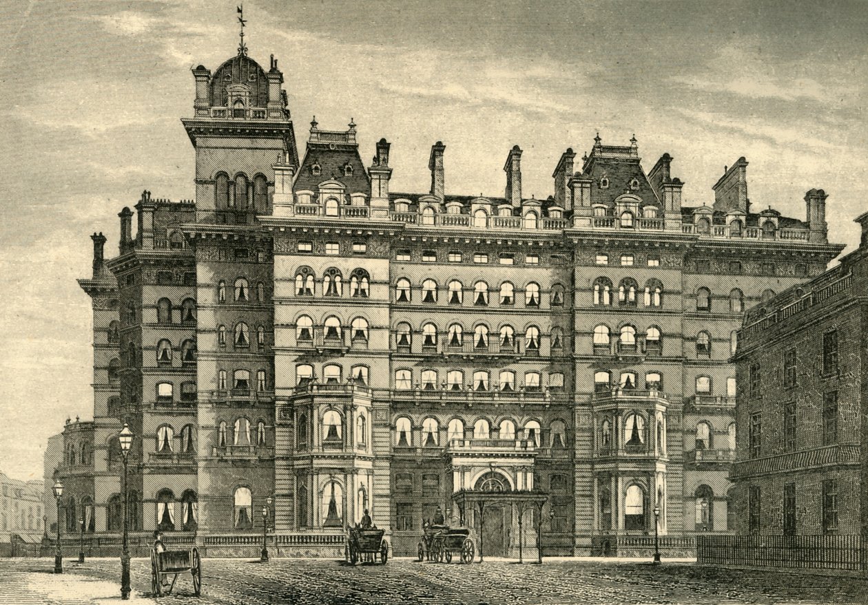 Langham Hotel, 1878. alkotó: Unbekannt