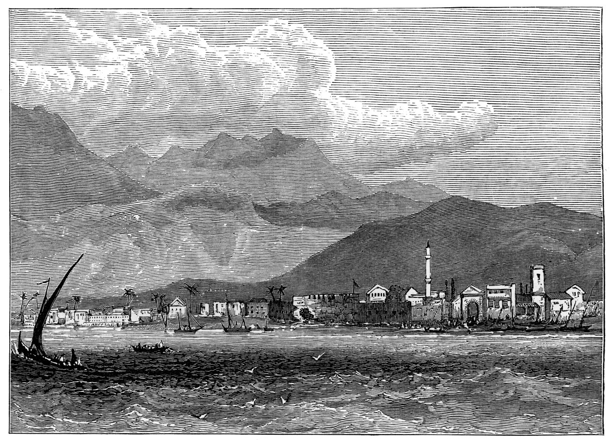 Larnaka, Ciprus, 1890 alkotó: Unbekannt