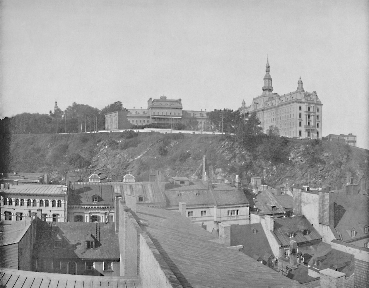 Laval University Buildings, Quebec városa, 1897. alkotó: Unbekannt