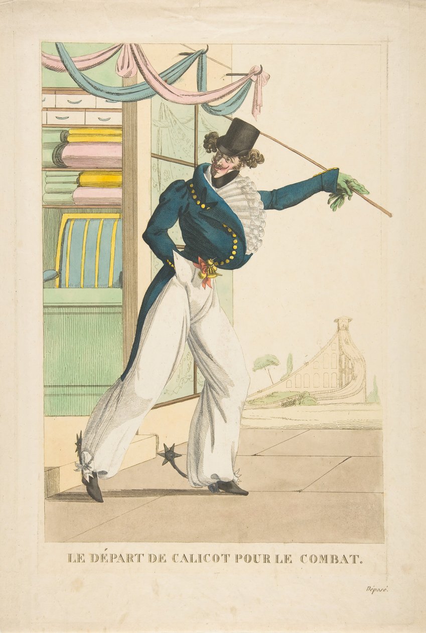 Calico indulása a harcra, 1817-1818. alkotó: Unbekannt