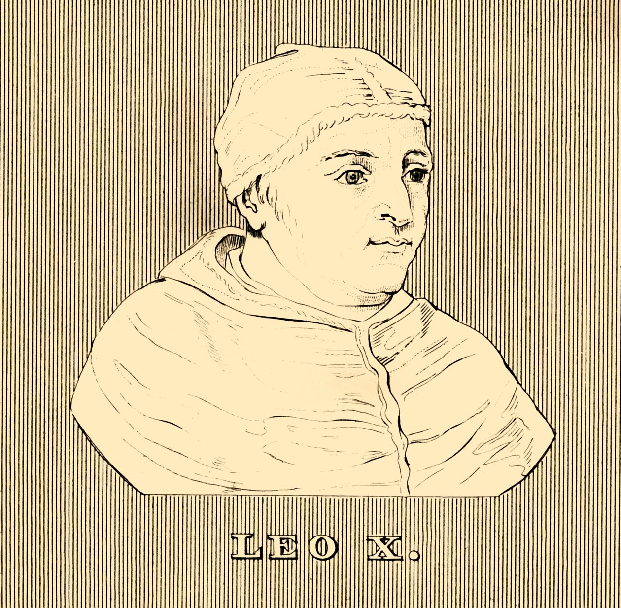 X. Leó, 1475-1521, 1830. alkotó: Unbekannt
