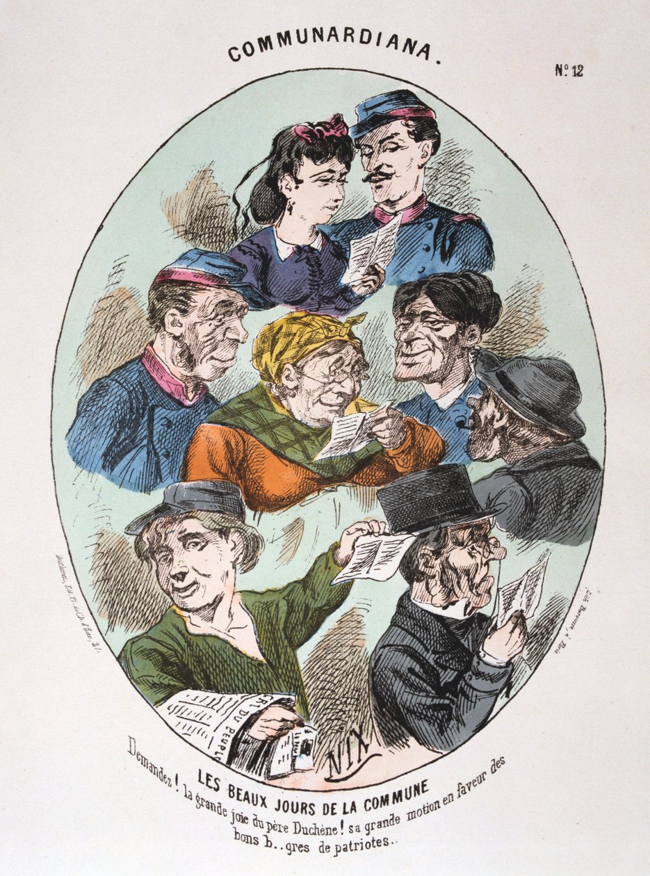 A kommün szép napjai, 1871 alkotó: Unbekannt