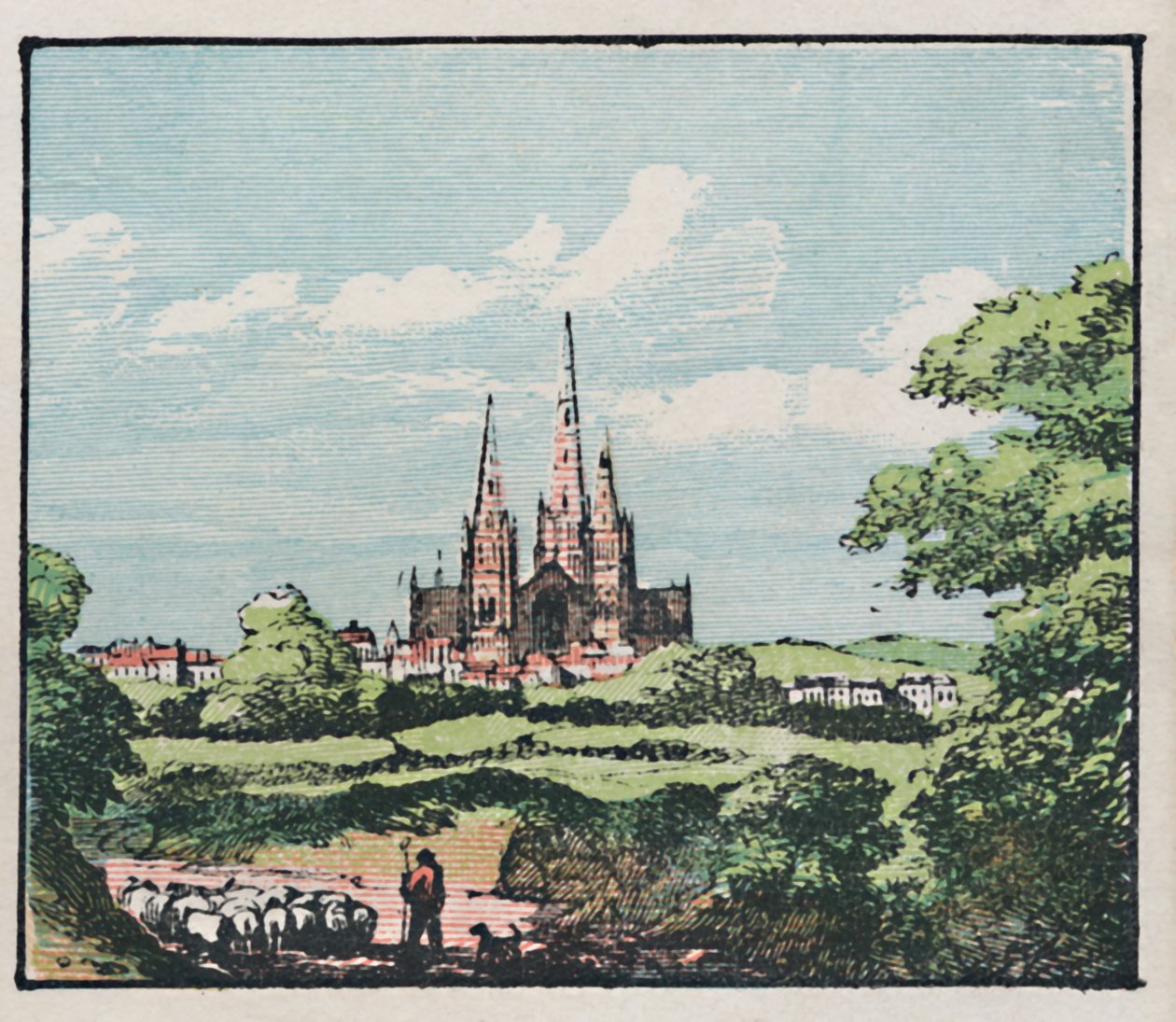 Lichfield, 1910. alkotó: Unbekannt