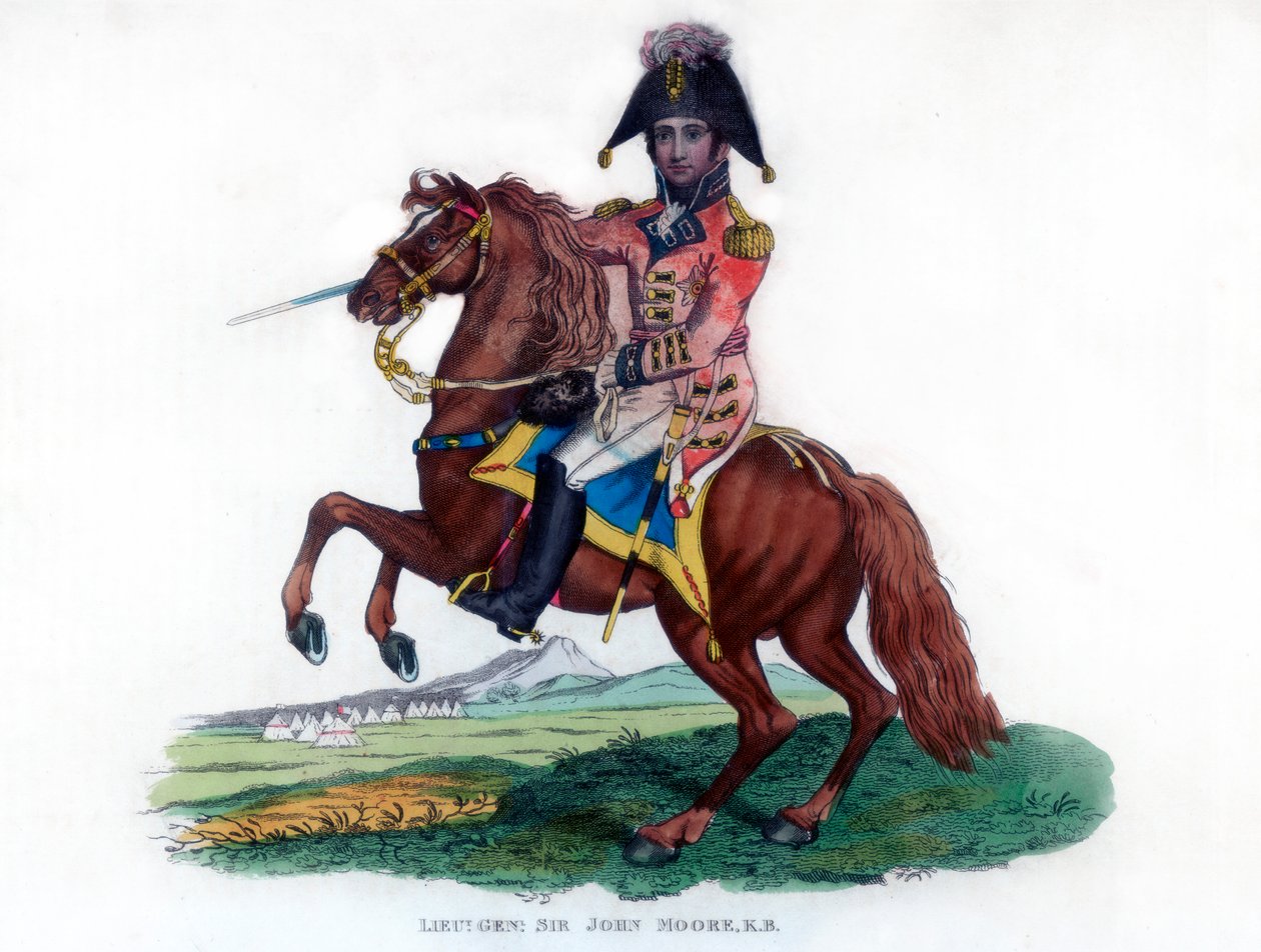 Sir John Moore altábornagy 1761-1809, 1815 alkotó: Unbekannt