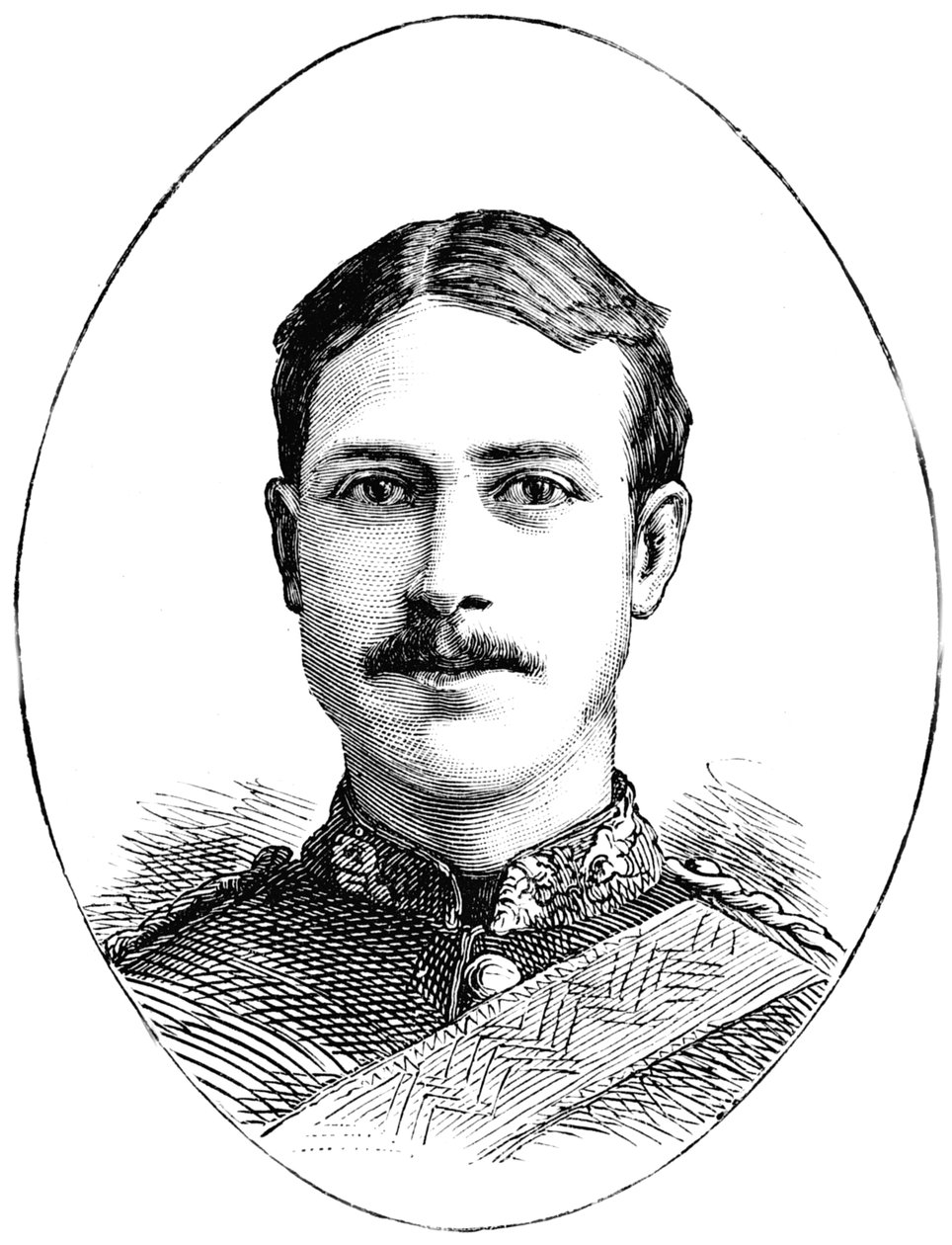 Henry Gribble hadnagy, 3. dragonyos gárda, 1882 alkotó: Unbekannt