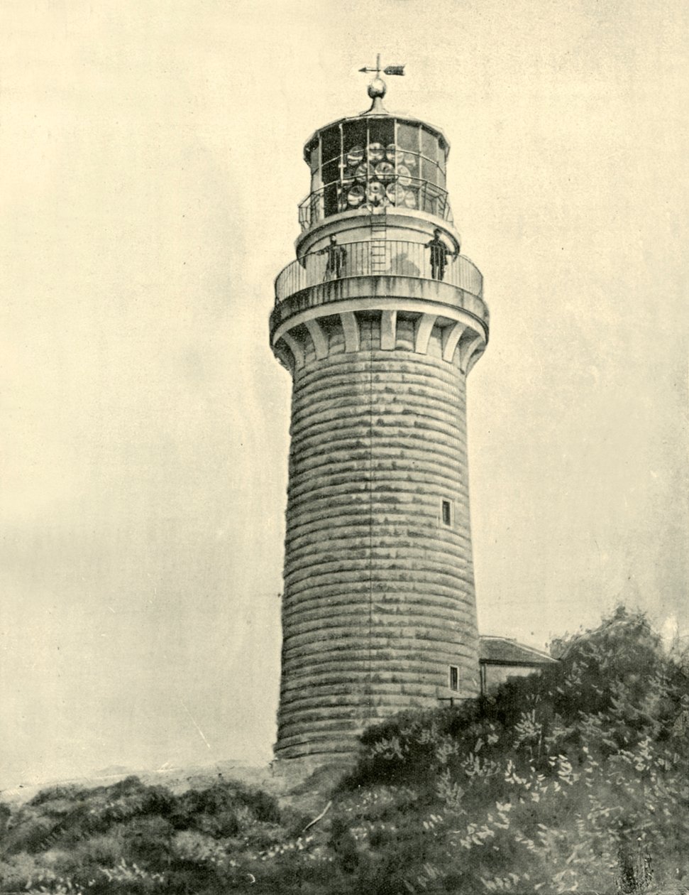 Világítótorony, Schanck-fok, Victoria, 1901. alkotó: Unbekannt
