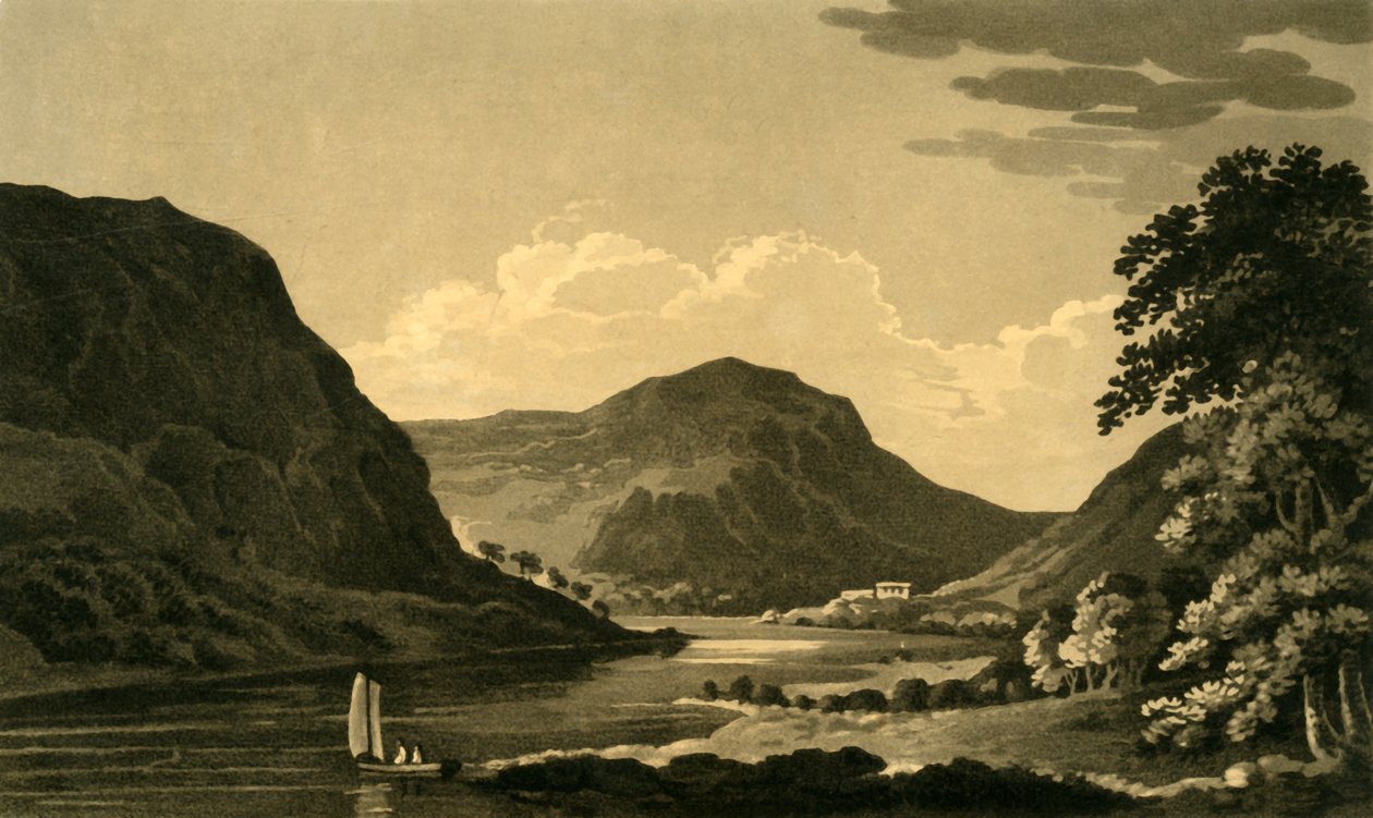 Loch-Lubnaig, East-End, 1802. alkotó: Unbekannt