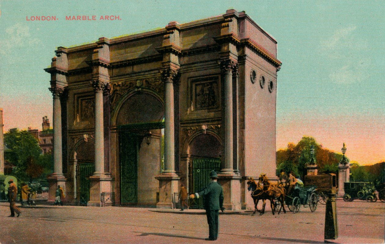 London, Márványív, 1906 alkotó: Unbekannt