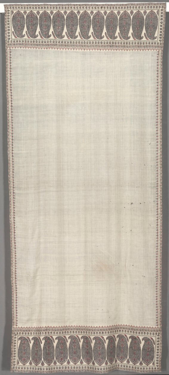 Hosszú kendő, c. 1812. alkotó: Unbekannt