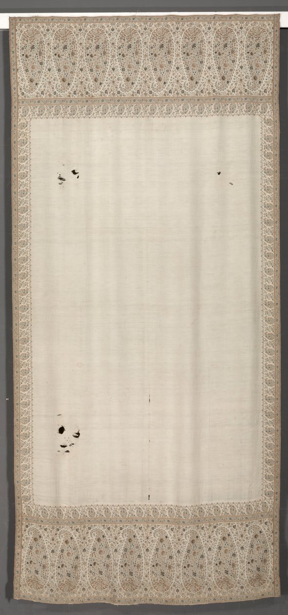 Hosszú kendő, c. 1815. alkotó: Unbekannt